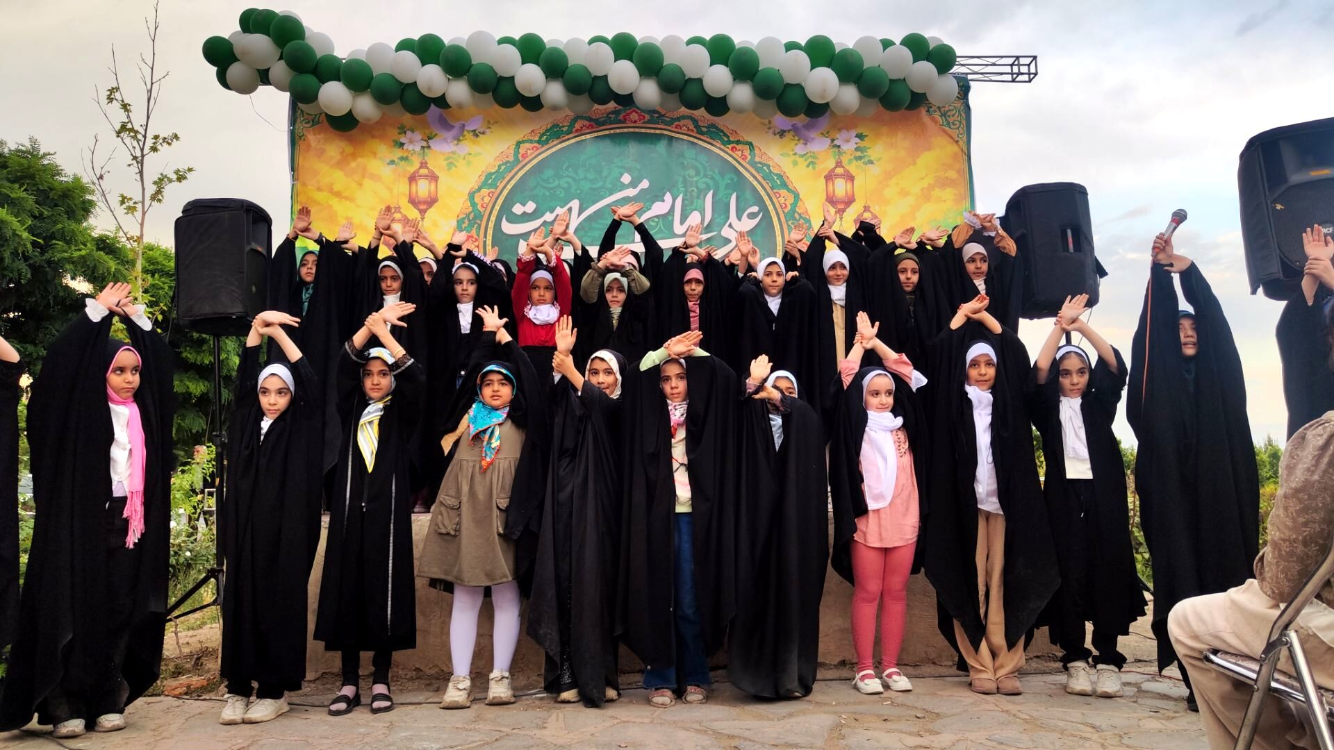 جشن کیلومتری غدیر در کیانمهر کرج 