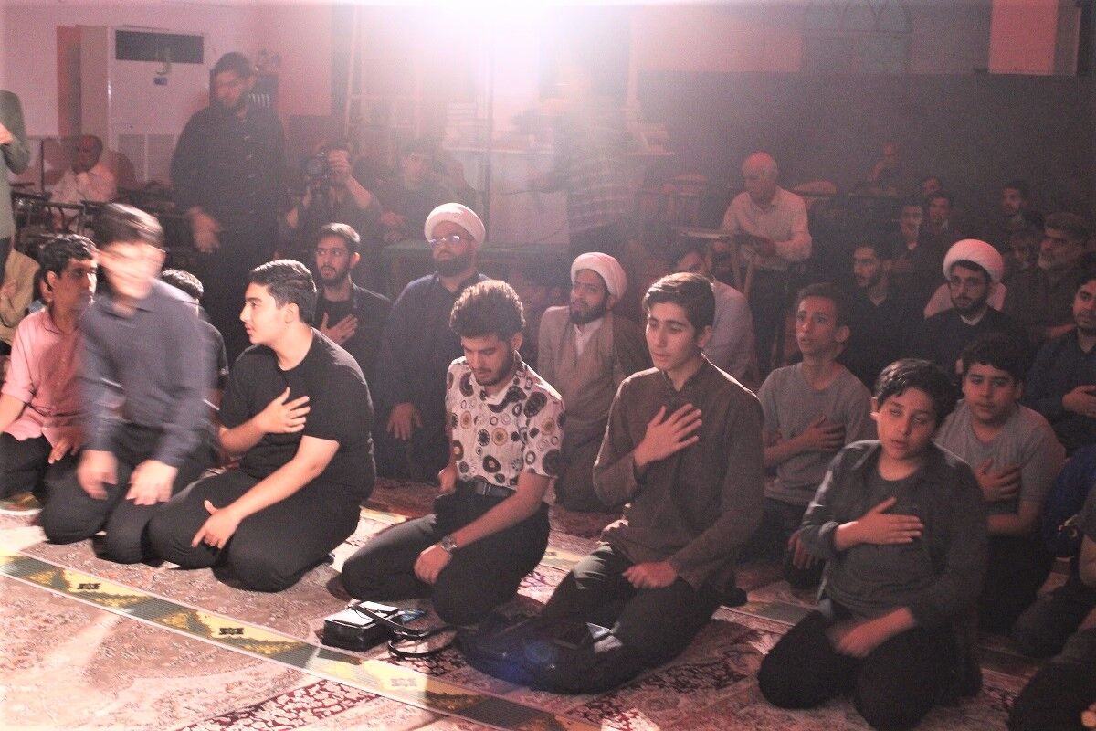 مراسم گرامیداشت شهید «مصطفی نبی لو»