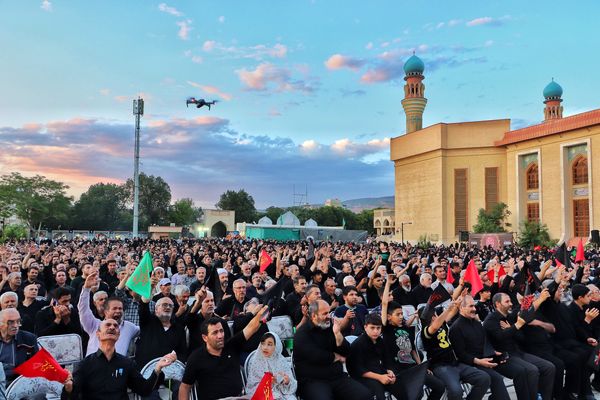 اجتماع دسته‌‌های عزاداری حسینی تبریز