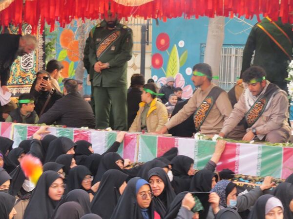 استقبال از شهدای گمنام در شهرستان بجنورد 