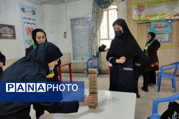 برگزاری مسابقات بازی فکری رشته جنگا ناحیه 4 شیراز