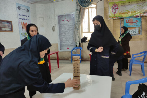 برگزاری مسابقات بازی فکری رشته جنگا ناحیه 4 شیراز