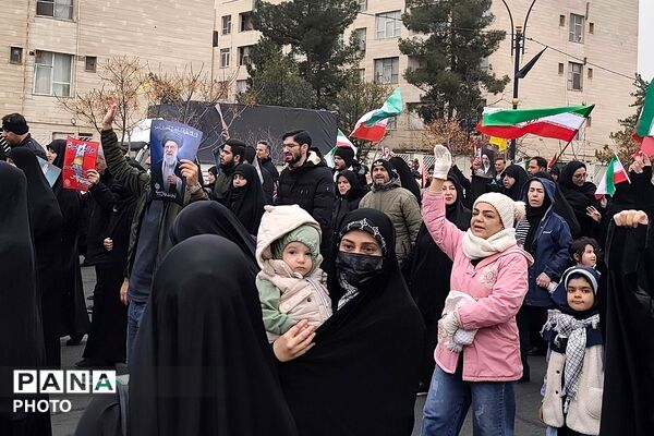راهپیمایی روز قدس در شهرک واوان اسلامشهر 
