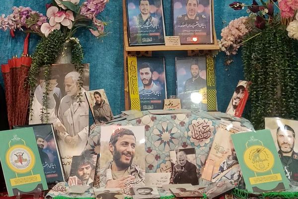 مراسم شب نیمه شعبان در پایگاه حر قرچک