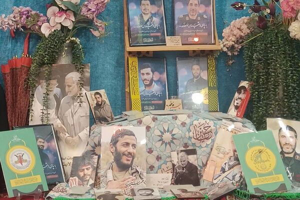 مراسم شب نیمه شعبان در پایگاه حر قرچک