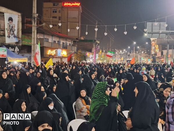 شکوه حضور آزادشهری ها در تجمعات