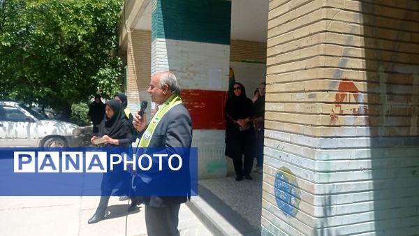 بازدید تشکیلاتی سازمان دانش‌آموزی از مدارس دخترانه شاهد و بنت‌الهدی سرآبتاوه