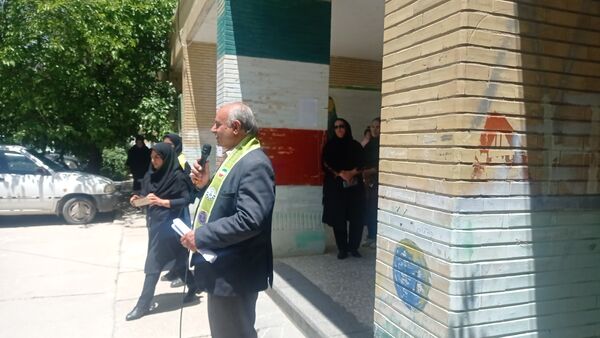 بازدید تشکیلاتی سازمان دانش‌آموزی از مدارس دخترانه شاهد و بنت‌الهدی سرآبتاوه