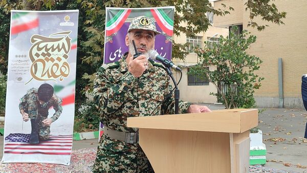 رزمایش گردان‌های بسیج فرهنگیان سپاه امام رضا (ع) در اداره‌کل آموزش و پرورش خراسان رضوی