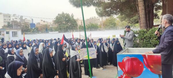 بزرگداشت شهید مقاومت شهید سید حسن نصرالله در ناحیه ۷ مشهد مقدس