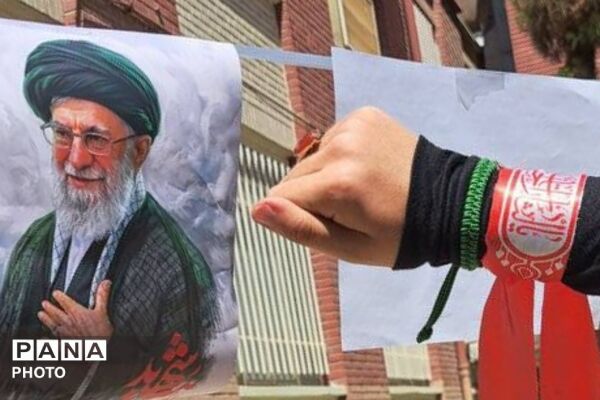  مراسم هفتم امام شهید ایران در دبیرستان تزکیه شهرری