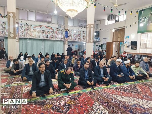هفتمین اجلاس سراسری نماز دانش‌آموزی در شهر مهربان 