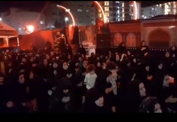 مراسم عزاداری مسجد امام حسن مجتبی(ع) پردیس