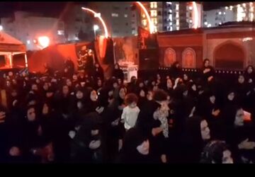 مراسم عزاداری مسجد امام حسن مجتبی(ع) پردیس