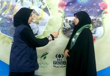  اعتکاف دختران پیشتاز خراسان رضوی در مسجد حجت 