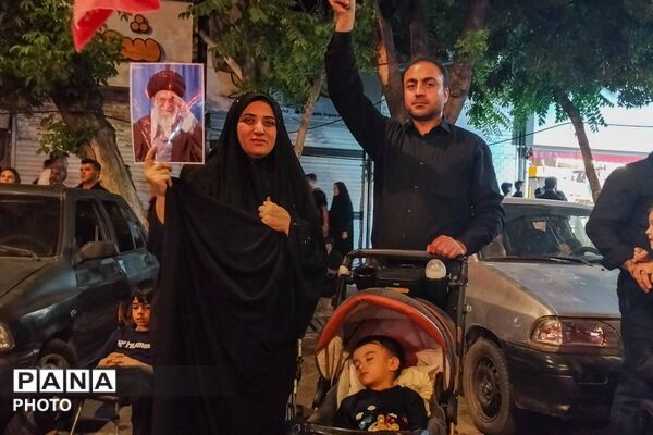 عزاداری شب تاسوعا در بجنورد