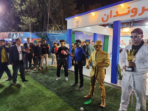فعالیت غرفه منطقه ۱۰ شهرداری مشهد مقدس در جشنواره خانواده ورزش 