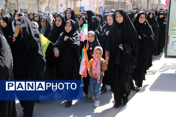 حضور پرشور مردم شهرستان سملقان در راهپیمایی روز قدس
