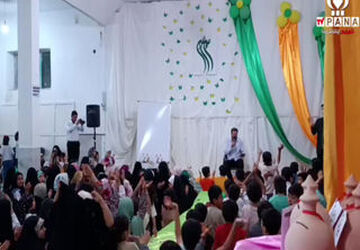 برپایی جشن عیدغدیر کودکانه در راوند کاشان
