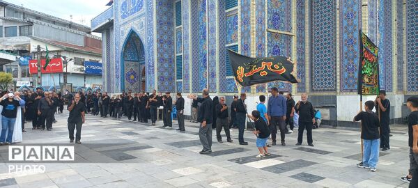 مراسم باشکوه  عاشورای حسینی در حرم سید جلال الدین اشرف