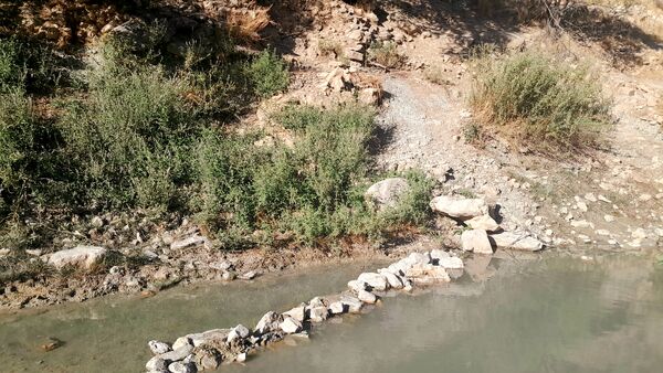 روستای برد‌زرد نگینی غریب در شهرستان لنده