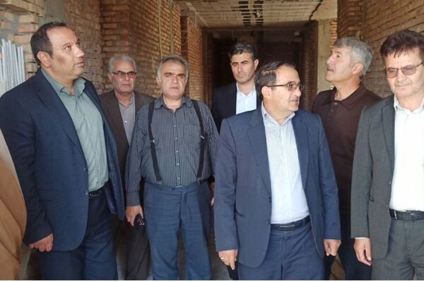 گام‌های پایانی برای تکمیل مدرسه مقدس اردبیلی درروستای ارباب‌کندی