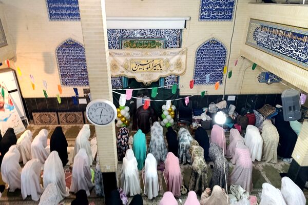 مراسم اختتامیه اعتکاف دانش آموزی در ناحیه دو شهرری 