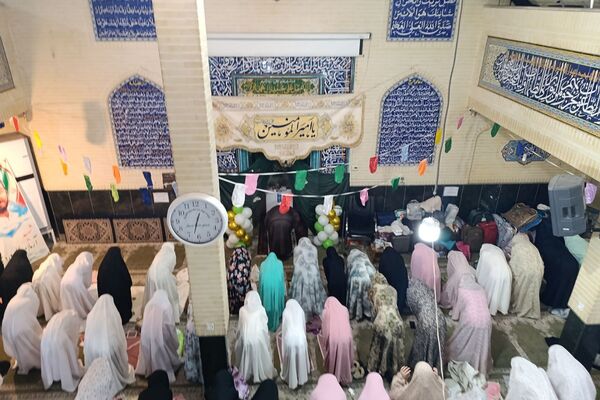 مراسم اختتامیه اعتکاف دانش آموزی در ناحیه دو شهرری 