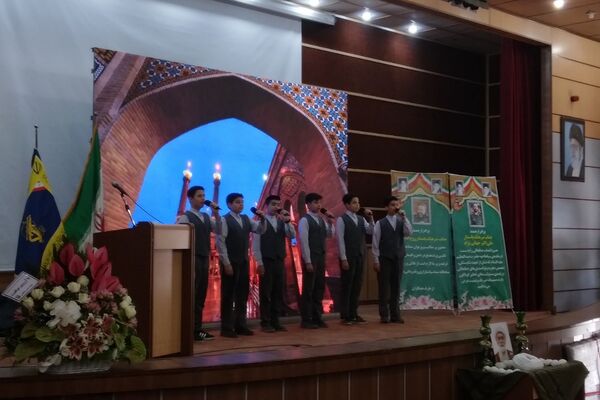مراسم تکریم و معارفه فرمانده سپاه ناحیه مقاومت بسیج حضرت عبدالعظیم (ع) شهرستان ری