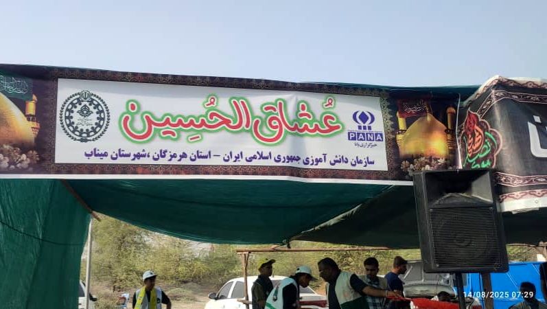 عشاق الحسین میناب، میزبانان نوجوان پیاده‌روی جاماندگان اربعین