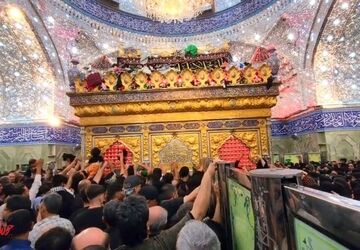گزارش دانش‌آموز خبرنگار پانا از بین الحرمین
