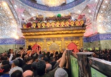 گزارش دانش‌آموز خبرنگار پانا از بین الحرمین