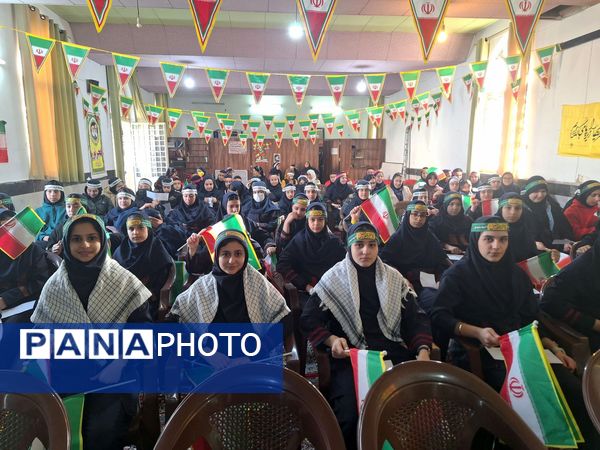 طنین زنگ انقلاب در مدارس شهرستان شهریار 