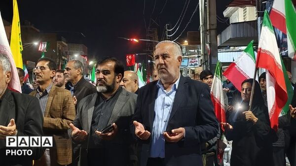 راهپیمایی مردم ولایتمدار شهرستان گچساران