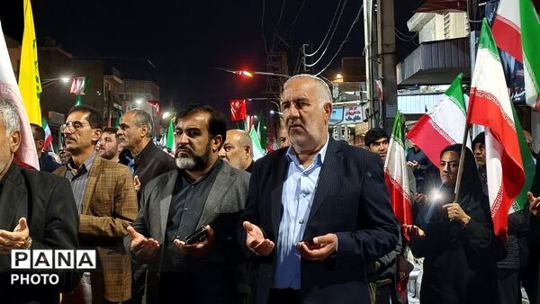 راهپیمایی مردم ولایتمدار شهرستان گچساران
