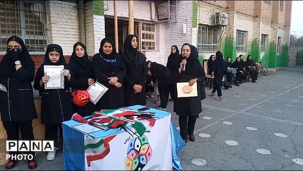 افتتاحیه المپیاد ورزشی درون مدرسه‌ای در مدرسه شهید نوری اعتماد رباط‌کریم