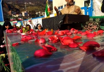 استقبال از شهدای گمنام در مدارس سوادکوه