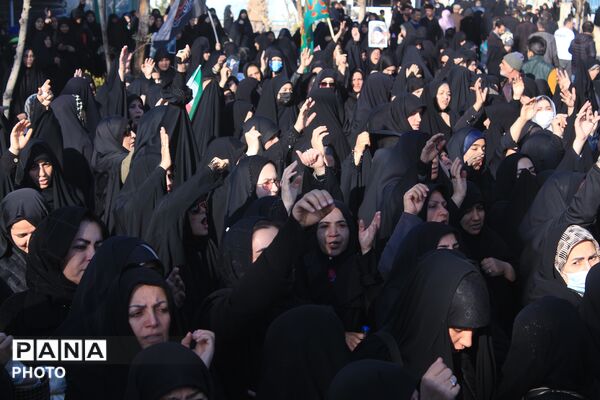 تشییع و تدفین پیکر شهید امیرحسن کاظمی