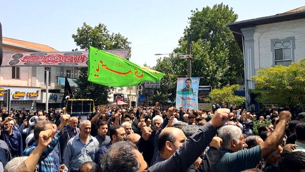 قائمشهر به سوگ شهید محمد حیدری قادیکلایی