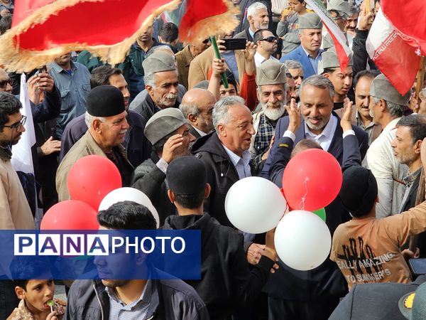 حضور پرشور مردم انقلابی جهرم در جشن 47 سالگی انقلاب اسلامی