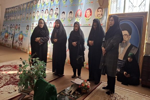 تجدید میثاق کارکنان نهضت سواد‌‌آموزی کهگیلویه و بویراحمد با آرمان‌های شهدا