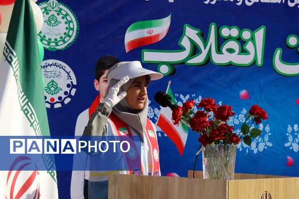 برنامه نمادین استانی و مانور تشکیلاتی یاوران انقلاب در خراسان رضوی