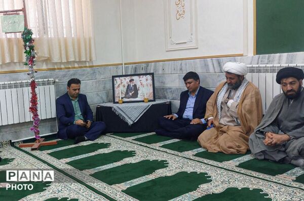 زنگ نماز در هنرستان حضرت معصومه شهرستان شیروان