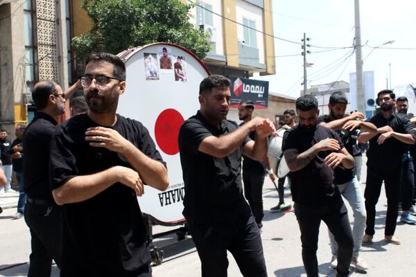 شور حسینی در گلوگاه 
