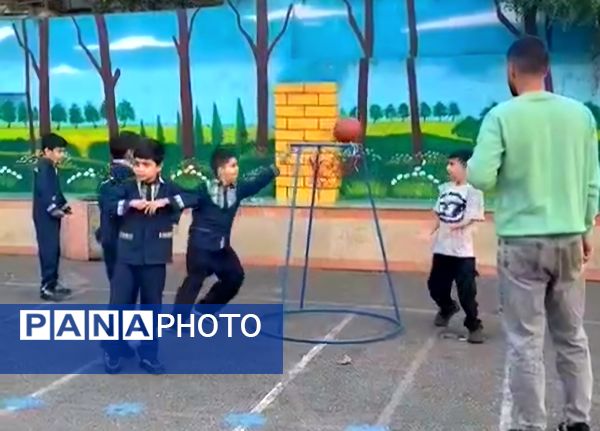 روز بازی و نشاط دانش‌آموزان در دبستان زنده‌یاد سیامک اسماعیلی قائمشهر