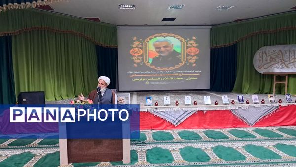 مراسم گرامیداشت سالگرد شهادت سردار دل‌ها در فرماندهی انتظامی خراسان جنوبی 