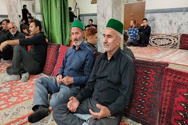 شام غریبان حسینی در مسجد جامع شهر بار