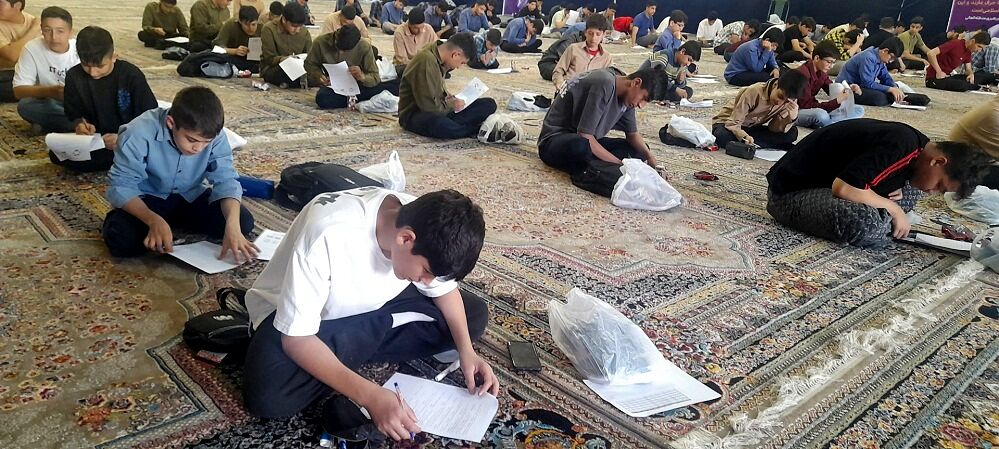 برگزاری آزمون «لیگ‌ جت» ناحیه چهار کرج در کانون شهید سبحانی 
