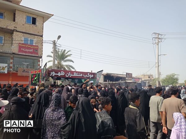 شکوه ارادت نسل نو در همایش پیاده‌روی «جاماندگان اربعین» روستای کنارترش