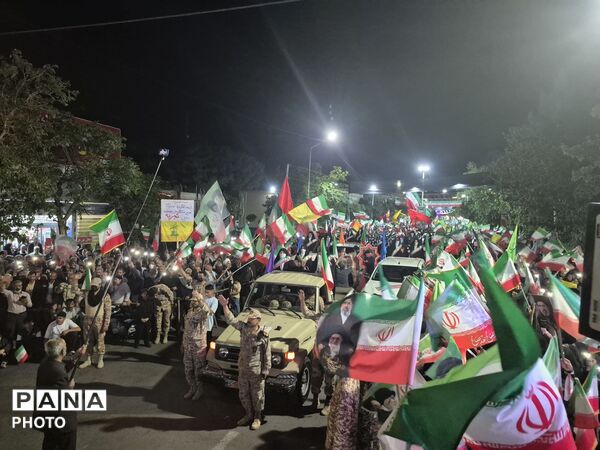 رزمایش دختران جان فدای ایران در گناباد